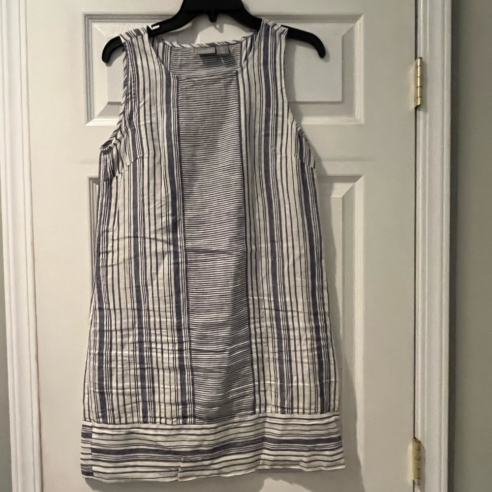 Striped linen dress - Picture 4 of 4